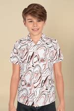 Buy Boys Multi Regular Fit Print Casual Shirt Online - 966393 | Allen Solly
