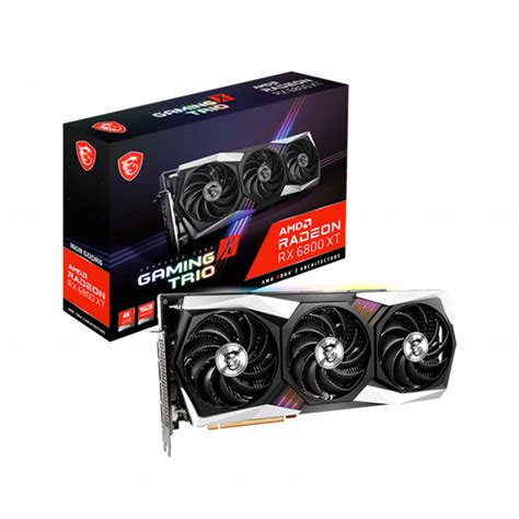 MSI Radeon RX 6800 XT Gaming X Trio | 16 GB Graphics Card - Buy Online