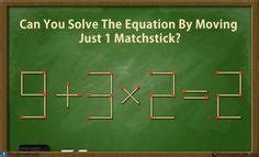 Image result for Toothpick Math Puzzles