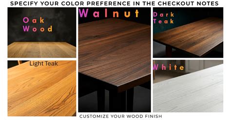 Teak Wood Furniture Colour Options