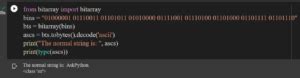 Convert Binary to String Python 的图像结果