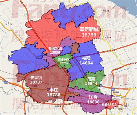 上海市嘉定区地图,嘉定区的详细地图 - 伤感说说吧