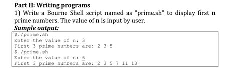 Write a Shell Script to Find First N Prime Numbers 的图像结果
