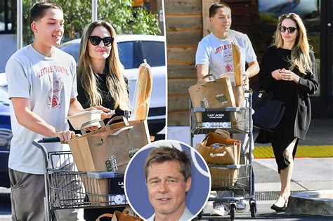 Angelina Jolie’s 16-year-old son, Knox, appears to be same height as ...