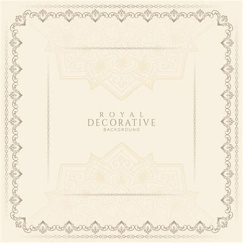 Wunderschöner Vintage-Blumenrahmen elegantes Hintergrunddesign ...