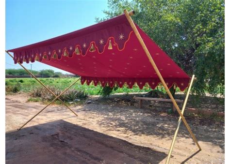 Party Buffet Tent | Poolside Shade Canopy Tents 8 x 12 ft