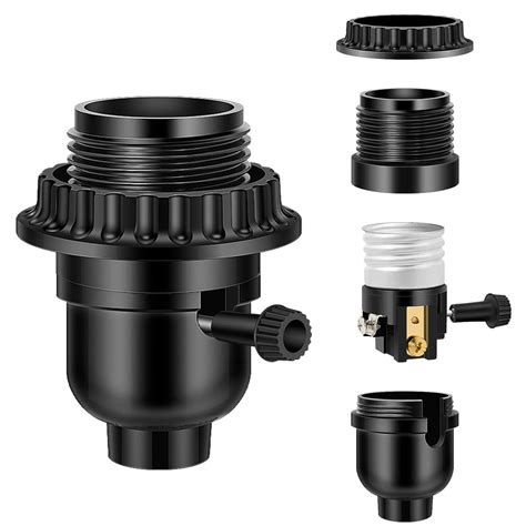 Black UL Listed E26 Light Socket with ON/Off Switch Morocco | Ubuy