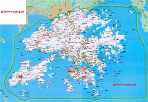 Mapa Ng Mapa Ng Espesyal Na Administrative Ng Hong Kong Larawan_Numero ...