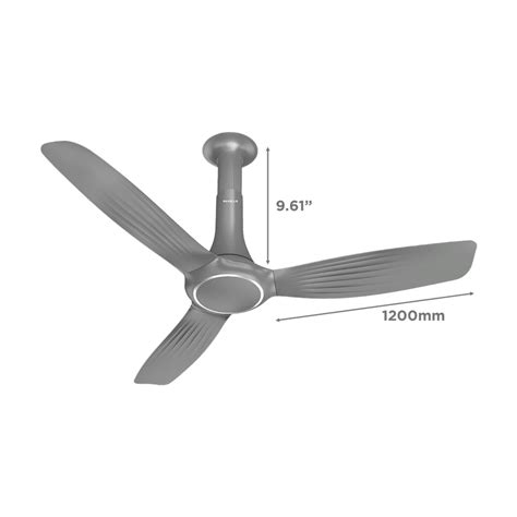 Buy HAVELLS Inox 5 Star 1200mm 3 Blade BLDC Motor Ceiling Fan with ...