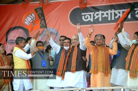 Subhendu Adhikari News Photo MISSION BENGAL 2021: Union...