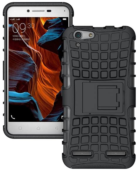 Celson Back Cover for Lyf Water 2 Back Cover Hybrid Kick Stand Case ...