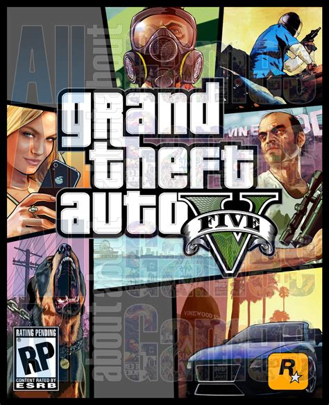 Grand Theft Auto V Cover Art[WIP](UPDATE 3) by eduard2009 on DeviantArt