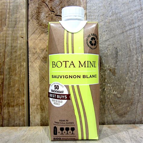 Bota Box Mini Sauvignon Blanc 500ml - Oak and Barrel