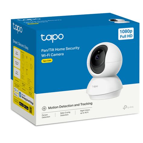Tapo C200 | Pan/Tilt Home Security Wi-Fi Camera | Tapo