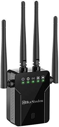 Blueshadow WiFi Extender AC1200 Dual Band Wireless Signal Booster with ...