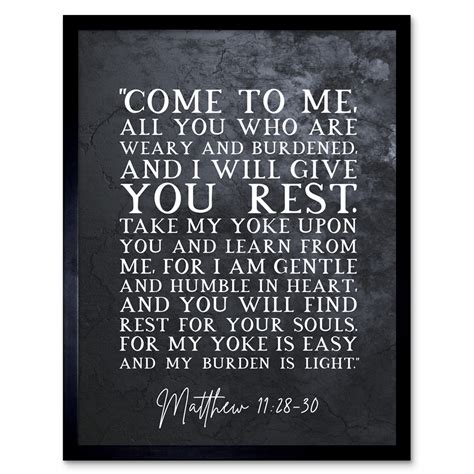 Happy Larry Matthew 11:28-30 Come To Me All You Who Are Weary I Will ...