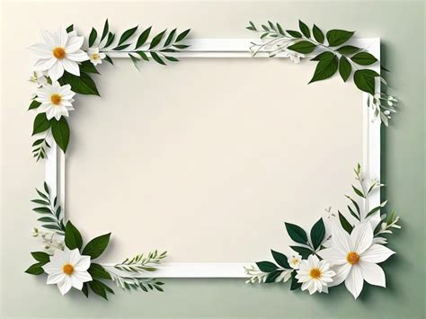 Minimalist artistry flowers elements background | Premium AI-generated ...