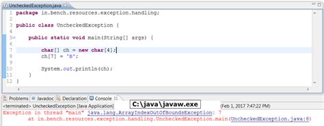 Image result for Checked Exception Code Example in Java