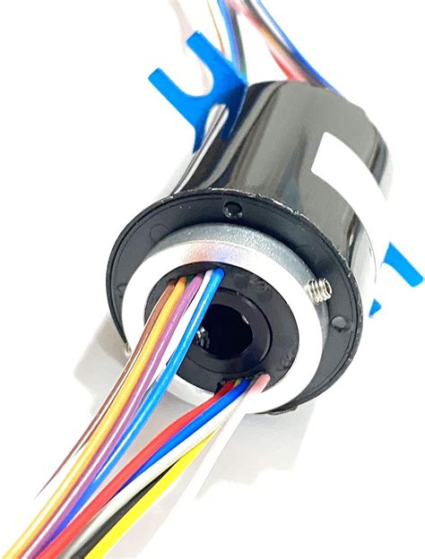Buy Taidacent Through Hole Conductive Rotary Slip Rings Electrical ...