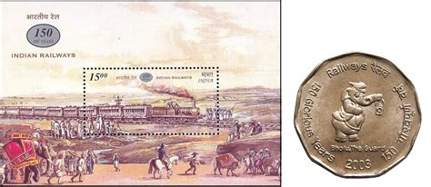 Aranyak Hobby® India Post Stamp 150 Years of Indian Railways Rare ...