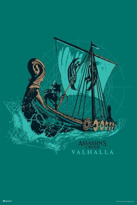 Buy Poster Foundry Laminated Assassins Creed Valhalla Merchandise ...