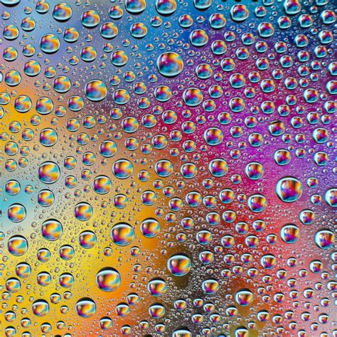 Download wallpaper 2780x2780 drops, rainbow, gradient, colorful ipad ...