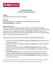Image result for Goal Setting Assignment