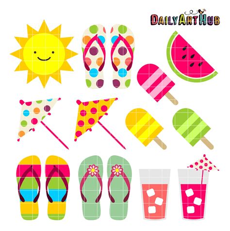 Free Summer Activities Clipart