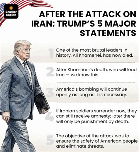Trump: 48 Iranian Leaders Killed; Khamenei Death Vows Revenge | US ...