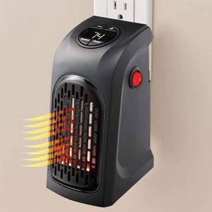 Radhe Portable Handy Heater Compact Plug-In Digital Heater Fan Room ...