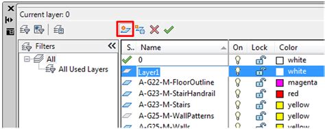Image result for AutoCAD Layer Box