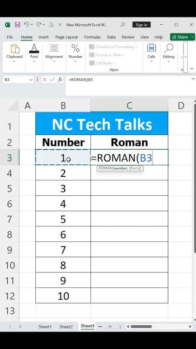 Convert Text into Roman Numerals || numbers convert to roman #shorts # ...