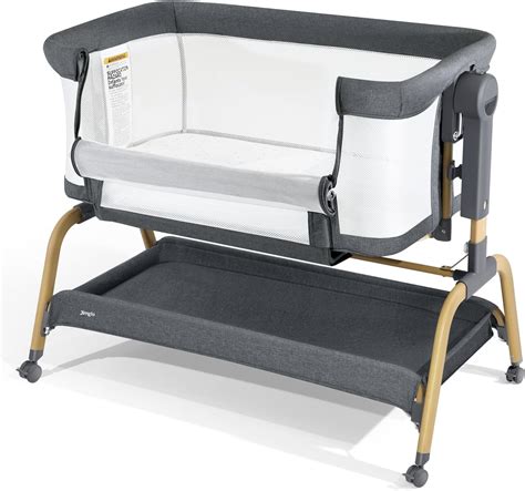 Amazon.com: Jimglo 3 in 1 Baby Bassinet, Bedside Bassinet for Baby ...