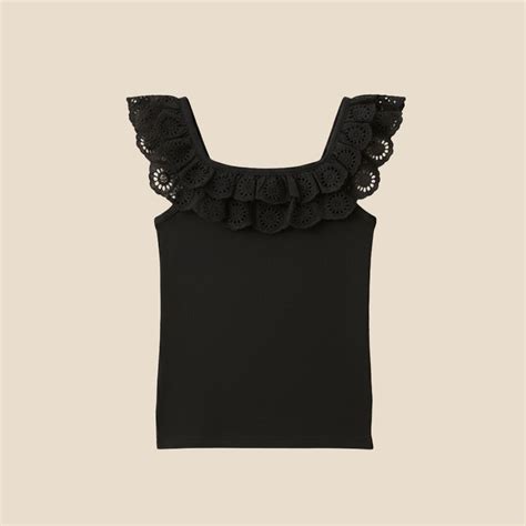 Angel & Rocket Girls Solid Black Knit Top