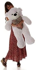 R k Lovely Teddy Bear for Girls Big Size 2 Feet White Standard New ...