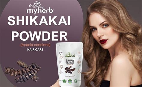 MYHERB Pure Natural 100% Organic Shikakai(Acacia Concinna) Powder For ...