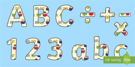 👉 Reading Area Themed Size Editable Display Lettering - reading