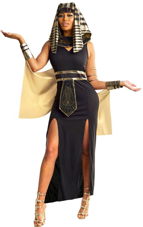 Morph Womens Cleopatra Costume Ladies Egyptian Queen Princess Dress ...