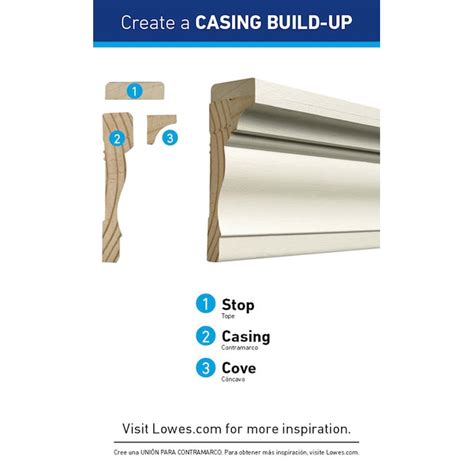 RELIABILT 1-1/16-in x 3-1/2-in x 8-ft Primed Pine EC1 Casing in the ...