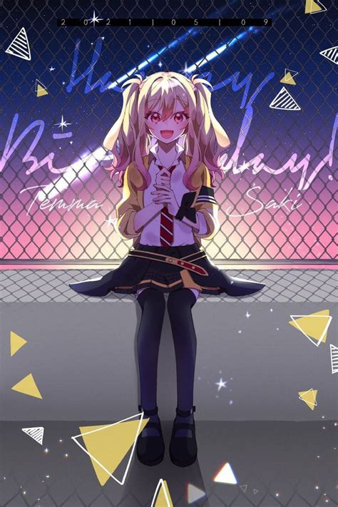 SAKI TENMA | Милые рисунки, Аниме, Аниме арт