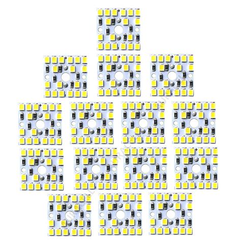 Buy AURACELL® 15 Pcs 12V DC MCPCB 9 watt White Led Bulb DOB MCPCB ...