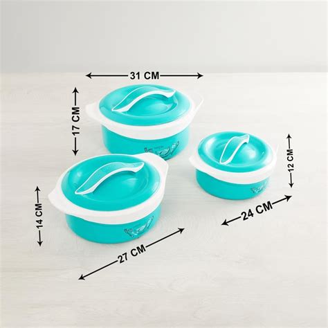 Buy MILTON Malibu Printed 3-Piece Casserole Gift Set from Milton at ...