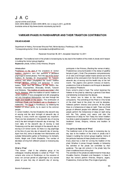 2 3 5 JAC - dse women in indian history - 93 Bioinfo Publications JAC ...
