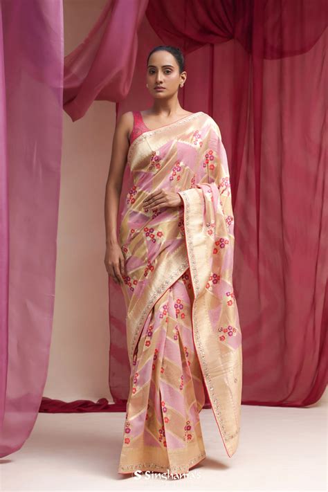 Buy Elegant Chiffon Designer Saree Online | Singhania's