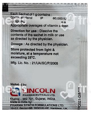 Calbone D3 60000 IU Powder 1 GM: Uses, Side Effects, Price & Substitutes
