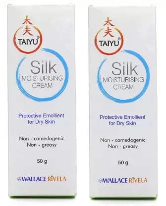 BRSD Taiyu Silk Moisturising Cream For Dry Skin 50G - (Pack Of 2 ...