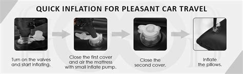 GoodHood Car Air Mattress|Car Inflatable Bed with Electric Pump & 2 Air ...