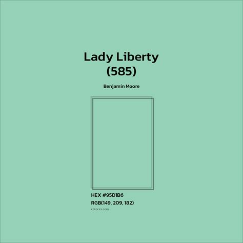 Lady Liberty (585) Complementary or Opposite Color Name and Code ...