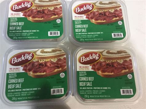 Buddig Corned Beef (4 x 250g)