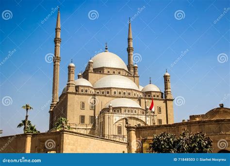 Mosque of Mohamed Ali, Cairo, Egypt Stock Image - Image of african ...